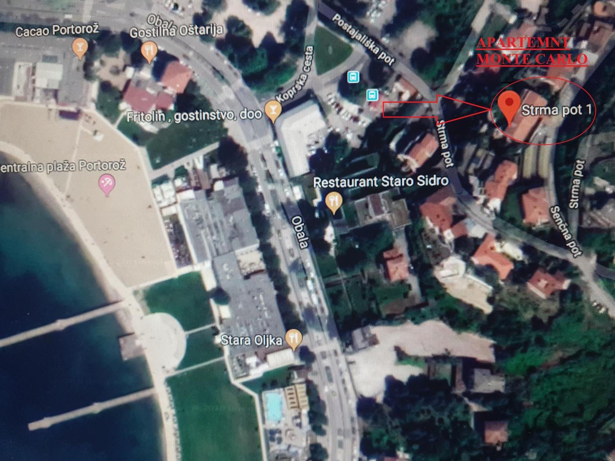 Apartment Monte Carlo Порторож Екстериор снимка
